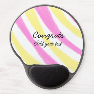 Simple minimal congratulations graduation add your gel mouse pad