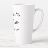 Simple minimal congratulations graduation add your