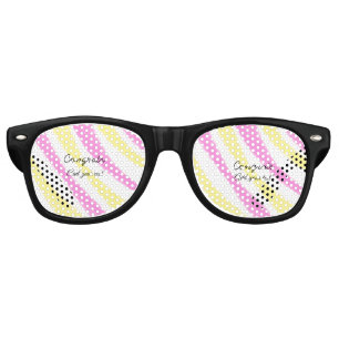 Simple minimal congratulations graduation add your retro sunglasses