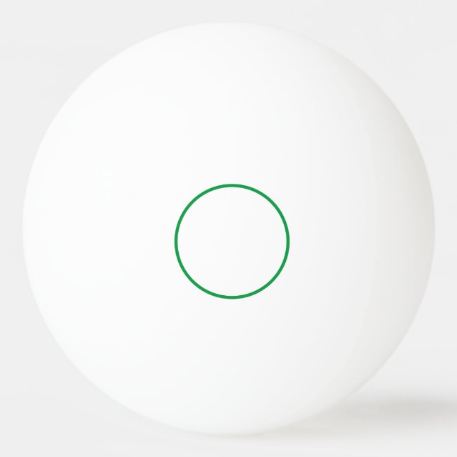 simple minimal custom add your logo address websit ping pong ball (Front)