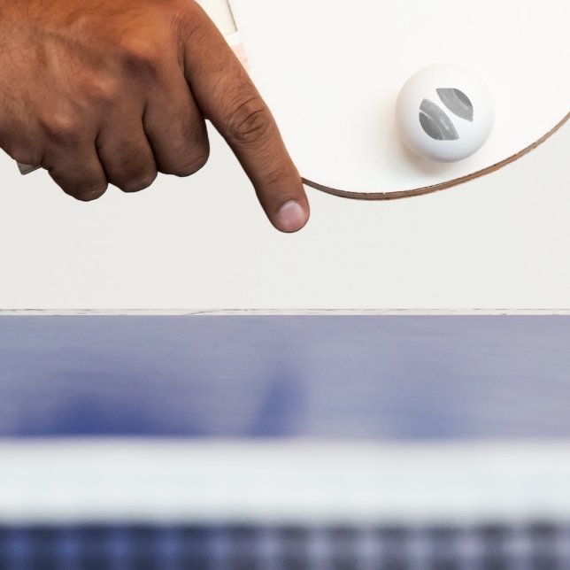 simple minimal custom add your logo address websit ping pong ball (Paddle)