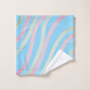 simple minimal custom add your logo address websit wash cloth