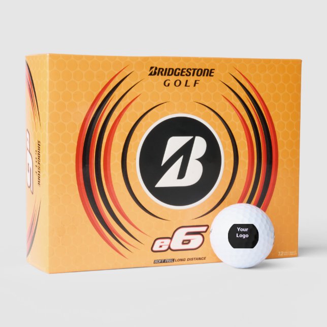 simple minimal custom watercolor add logo website  golf balls (Packaging)