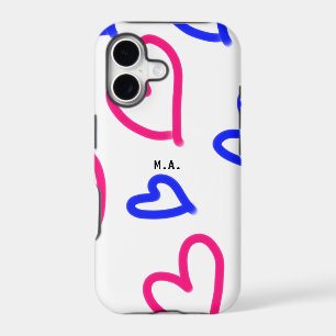 SIMPLE MINIMAL.CUTIE ADD NAME BABY heart add lette