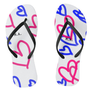 SIMPLE MINIMAL.CUTIE ADD NAME BABY heart add lette Thongs