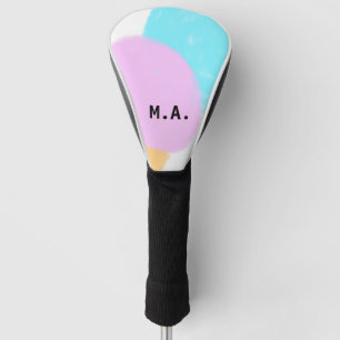SIMPLE MINIMAL.CUTIE ADD NAME BABY letter Throw Pi Golf Head Cover