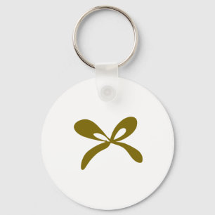 Simple minimal elegant custom logo here company b key ring