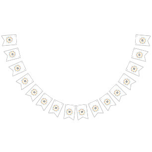 Simple minimal elegant custom logo here company  bunting 