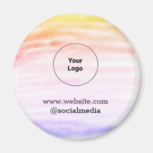Simple minimal elegant custom logo here company c magnet