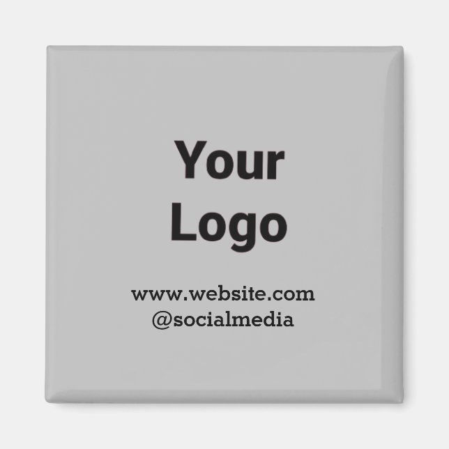 Simple minimal elegant custom logo here company  c magnet (Front)