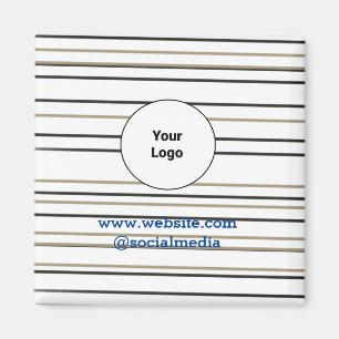 Simple minimal elegant custom logo here company c magnet