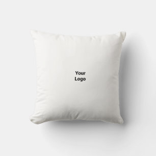 Simple minimal elegant custom logo here company cushion