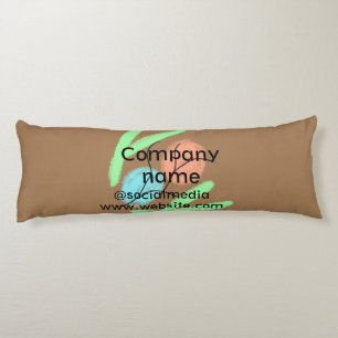 Simple minimal elegant custom logo here company  g body cushion