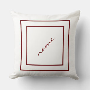 Simple minimal elegant custom logo here company g cushion