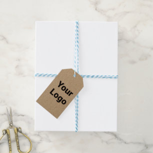 Simple minimal elegant custom logo here company  g gift tags