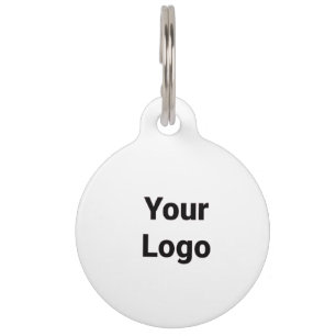 Simple minimal elegant custom logo here company g pet tag
