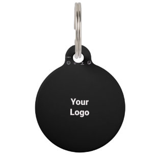 Simple minimal elegant custom logo here company g pet tag