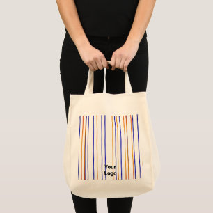 Simple minimal elegant custom logo here company  g tote bag