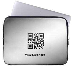 Simple minimal elegant custom logo here company    laptop sleeve