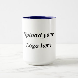 Simple minimal elegant custom logo here company    mug