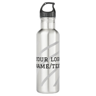 Simple minimal elegant custom logo here company ph 710 ml water bottle