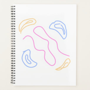 Simple minimal elegant custom logo here company    planner
