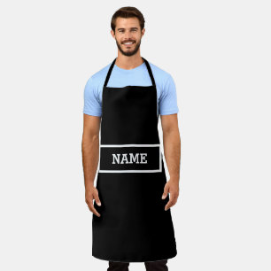 Simple minimal elegant custom logo here company t apron