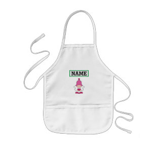 Simple minimal elegant custom logo here company t kids apron