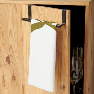 Simple minimal elegant custom logo here company tea towel