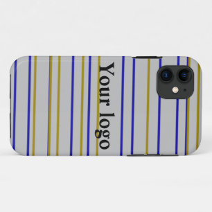 Simple minimal elegant custom logo here company th iPhone 11 case