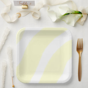 Simple minimal elegant custom logo here company th paper plate