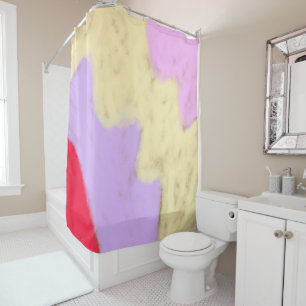 Simple minimal elegant custom logo here company th shower curtain