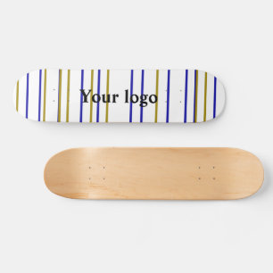 Simple minimal elegant custom logo here company th skateboard