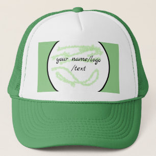 Simple minimal elegant custom logo here company th trucker hat