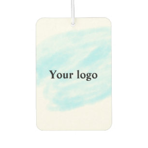 Simple minimal elegant custom logo here company wa car air freshener