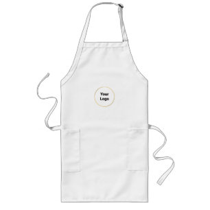 Simple minimal elegant custom logo here company wa long apron