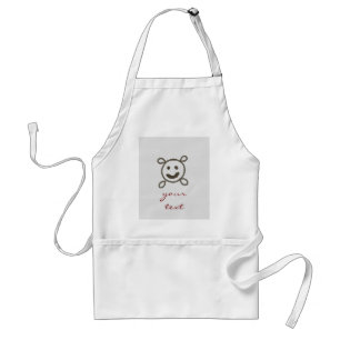 Simple minimal elegant custom logo here company wa standard apron