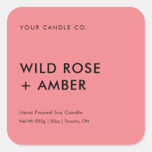 Simple Minimal Elegant Modern Packaging Pink