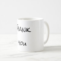Simple minimal elegant thank you elegant custom c