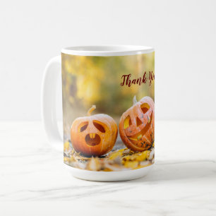 Simple minimal elegant thank you elegant custom c coffee mug