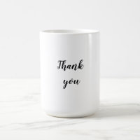 Simple minimal elegant thank you elegant custom  c