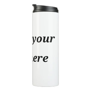 Simple minimal elegant thank you elegant custom c thermal tumbler