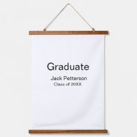 simple minimal graduate add name modern class