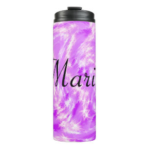 simple minimal light pastel pink add your name  th thermal tumbler