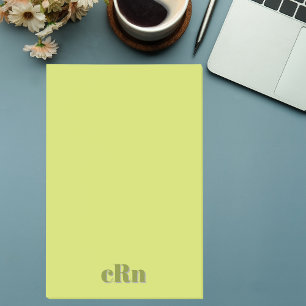 Simple Minimal Modern Green Professional  Post-it Notes