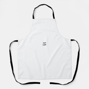 SIMPLE MINIMAL MODERN MONOGRAM ELEGANT STYLE CHIC  APRON