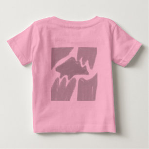 SIMPLE MINIMAL MODERN MONOGRAM ELEGANT STYLE CHIC BABY T-Shirt