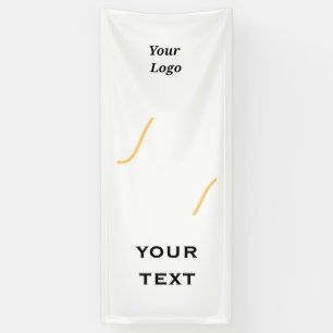SIMPLE MINIMAL MODERN MONOGRAM ELEGANT STYLE CHIC BANNER