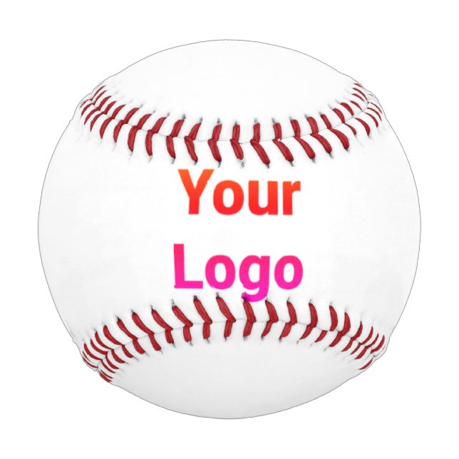 SIMPLE MINIMAL MODERN MONOGRAM ELEGANT STYLE CHIC  BASEBALL (Front)