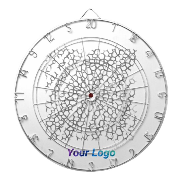 SIMPLE MINIMAL MODERN MONOGRAM ELEGANT STYLE CHIC  DARTBOARD (Front)